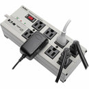 Eaton ISOBAR8ULTRA 8-Outlet Isobar Metal Surge Protector 3840 Joules w 12Ft Cord