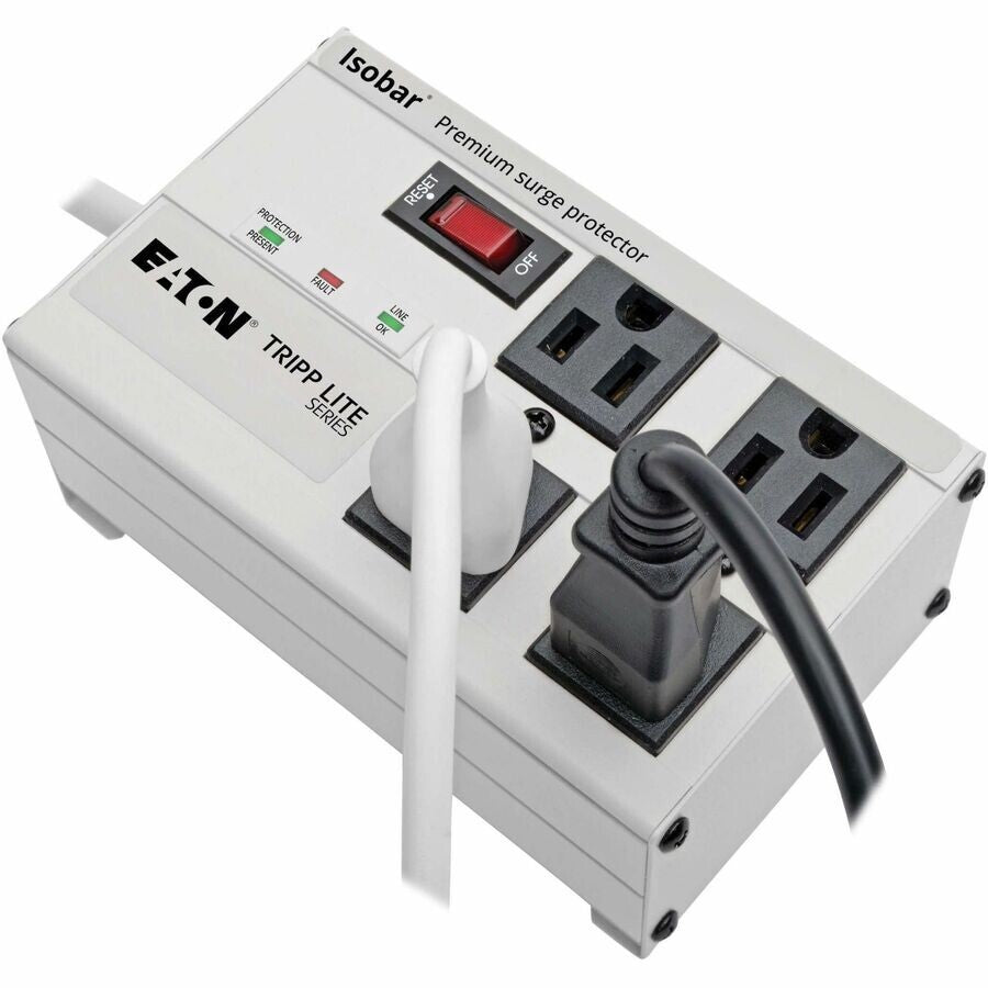Eaton ISOBAR4ULTRA 4-Outlet Isobar Metal Surge Protector 3330 Joules w 6Ft Cord