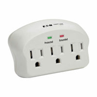 Eaton SK3-0 3-Outlet Surge Protector Direct Plug-In 660 Joules w LED 1875VA