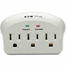 Eaton SK3-0 3-Outlet Surge Protector Direct Plug-In 660 Joules w LED 1875VA