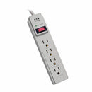 Eaton TLP404 4-Outlet Home Surge Protector Strip w 4Ft Cord 450 Joules LED White