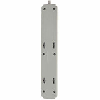 Eaton TLP608 6-Outlet Power Surge Protector w 8Ft Cord 990 Joules LED White Gray