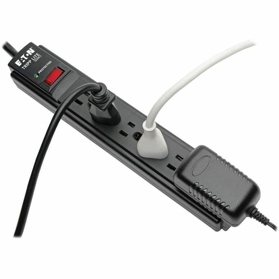 Eaton TLP615B 6-Outlet Power Surge Protector w 15Ft Cord 790 Joules LED Black