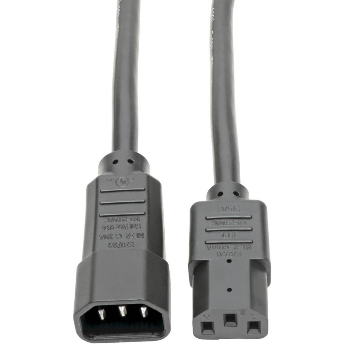 Eaton P005-006 6Ft PDU Power Distribution Unit Cord C13 to C14 15A 250V 14AWG