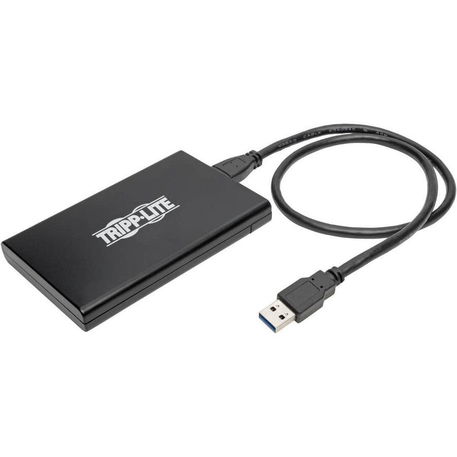 Eaton U357-025-UASP 6" USB 3.0 External 2.5" SSD HDD SATA Drive Enclosure Black