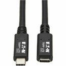 Eaton U421-006 6Ft USB-C Extension M/F USB 3.2 Gen1 Thunderbolt 3 Compatible