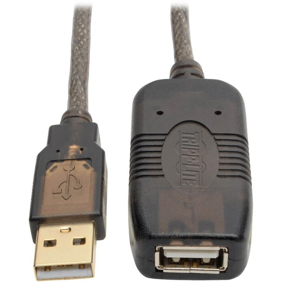 Eaton U026-025 25Ft USB 2.0 Type A Active Extension Repeater Male / Female Cable