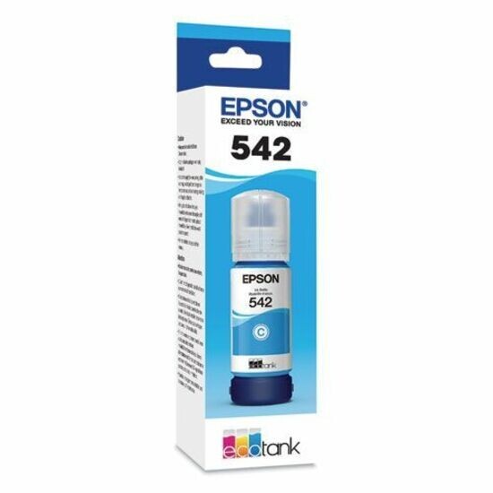 Epson T542220-S T542 Ink Refill Kit Pigment Ultra High Yield Cyan - 1 Color per