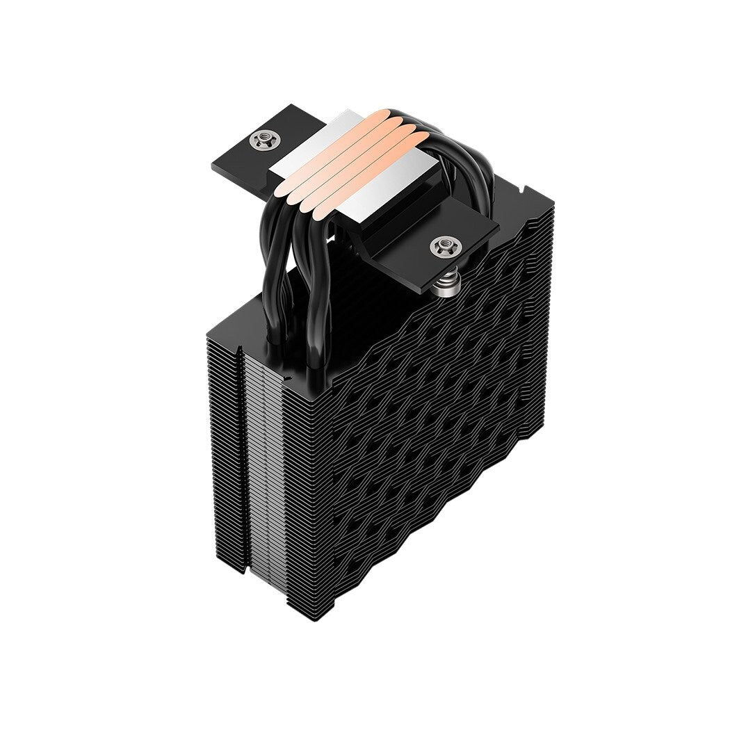 PCCOOLER RT400 ARGB BK CPS CPU Air Cooler, 4 Heat pipes, Heatsink shifted