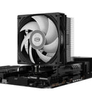 PCCOOLER RT400 ARGB BK CPS CPU Air Cooler, 4 Heat pipes, Heatsink shifted