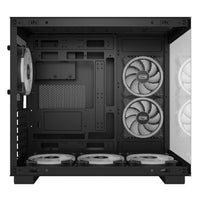 PCCOOLER C3T500 ARGB BK CPS PC Case, Dual-Chamber Mid-Tower ATX Case, Desktop