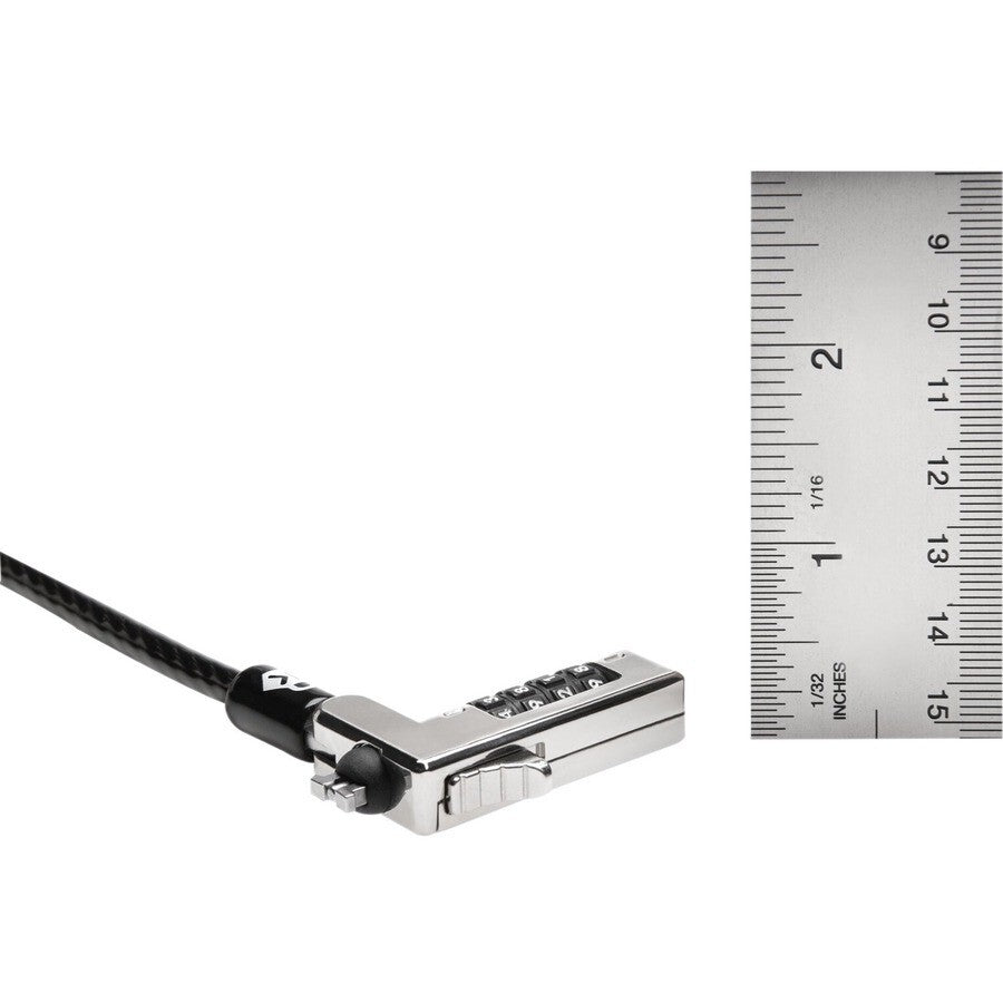 Kensington K60601WW Slim 4-Digit Combination Lock Carbon Steel Resettable