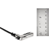 Kensington K60601WW Slim 4-Digit Combination Lock Carbon Steel Resettable
