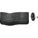 Kensington K75406US Pro Fit Ergo Wireless Keyboard and Mouse - Black