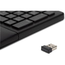 Kensington K75406US Pro Fit Ergo Wireless Keyboard and Mouse - Black