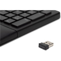 Kensington K75406US Pro Fit Ergo Wireless Keyboard and Mouse - Black