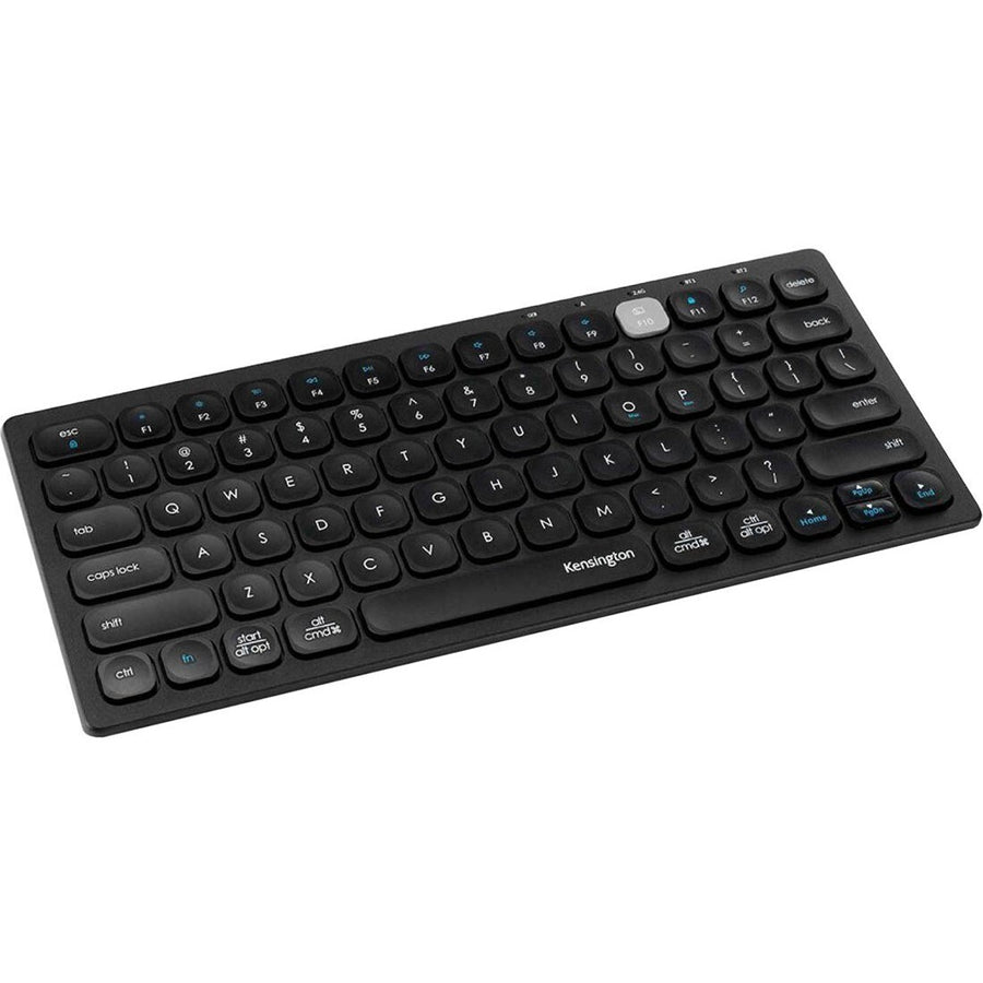 Kensington K75502US Multi-Device Dual Wireless Compact Keyboard - Bluetooth/RF