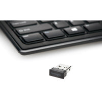 Kensington K72344US SlimType Wireless Keyboard RF USB Media Keys Windows Mac