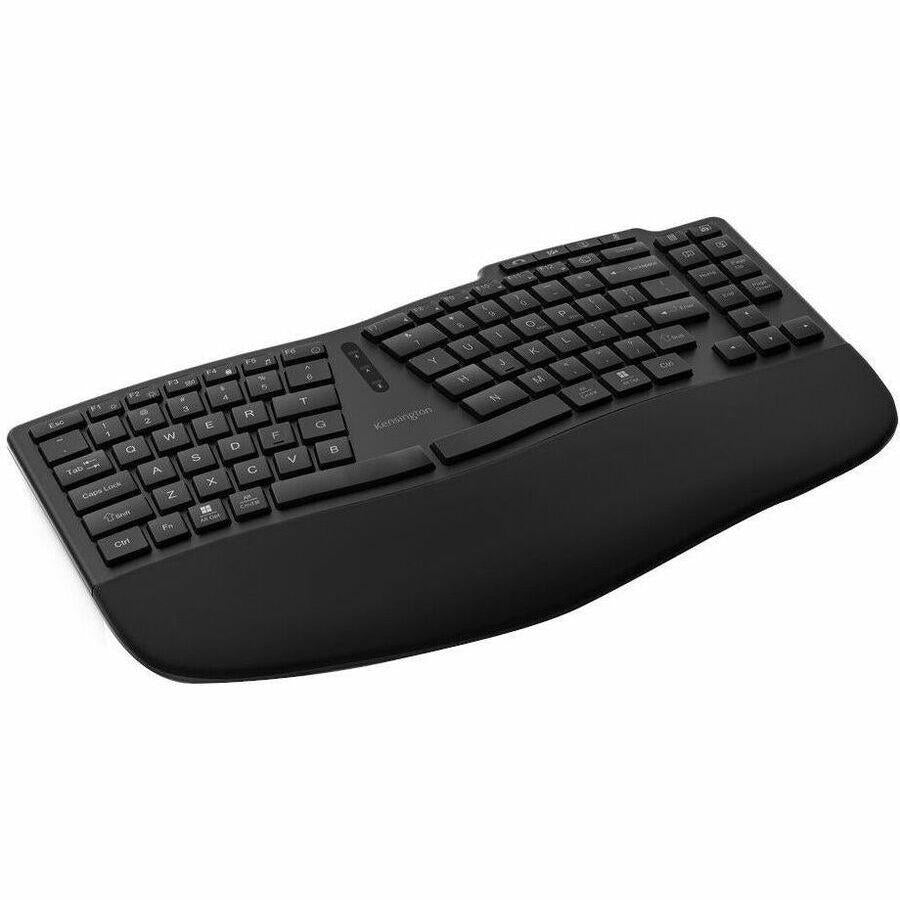 Kensington K75491US Pro Fit Ergo KB675 EQ TKL Wireless Keyboard BT USB Black