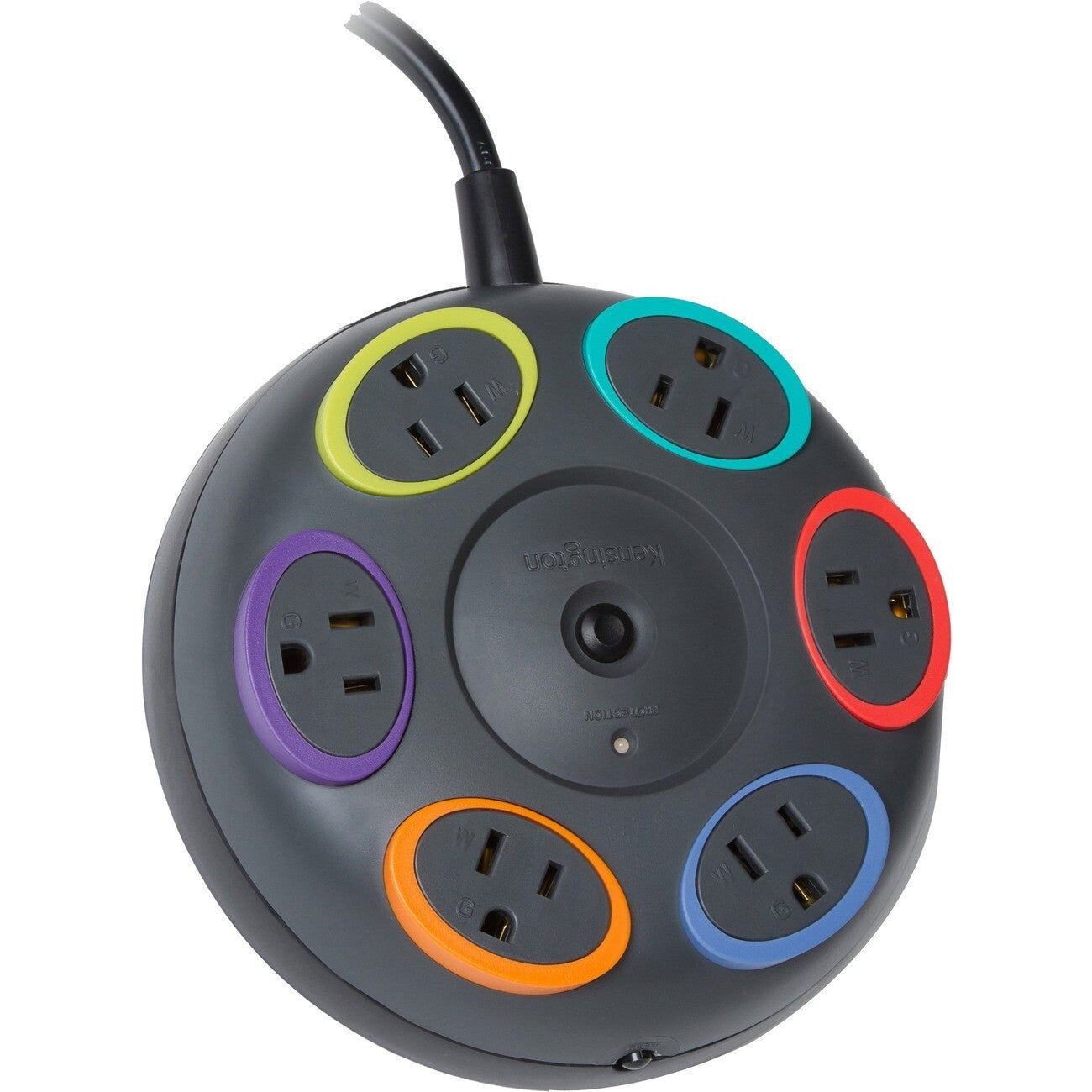 Kensington K62634NA SmartSockets Table Top Surge Protector - 6 x NEMA 5-15R