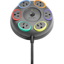 Kensington K62634NA SmartSockets Table Top Surge Protector - 6 x NEMA 5-15R
