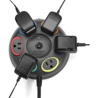 Kensington K62634NA SmartSockets Table Top Surge Protector - 6 x NEMA 5-15R