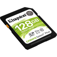 Kingston SDCS2/128GB Canvas Select Plus 128GB Class 10 UHS-I U1 microSDXC 100MBs