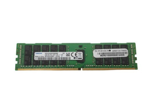 Samsung M386AAG40DM3-CWE 128GB DDR4 3200 Mbps 1.2V 4R x 4 288 Pins Server Memory