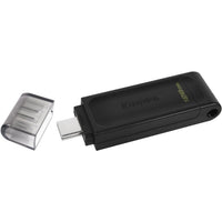 Kingston DT70/128GB DataTraveler 70 128GB USB-C 3.2 Gen 1 Flash Drive Black