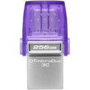 Kingston DTDUO3CG3/256GB DataTraveler microDUO 3C 256GB USB-C 200MBs Flash Drive