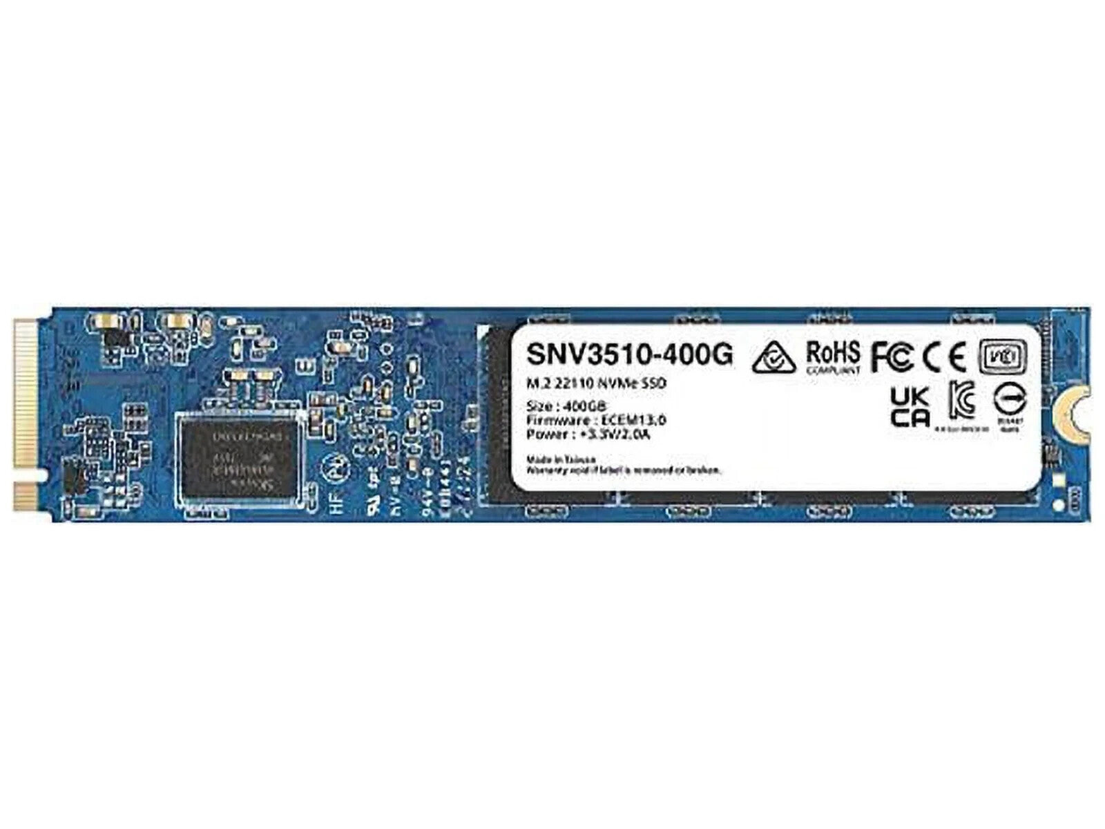Synology SNV3510-400G SNV3000 400 GB Solid State Drive M.2 22110 Internal - PCI