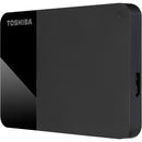 Toshiba HDTP310XK3AA Canvio Ready 1 TB Portable Hard Drive - External - Black