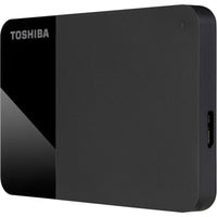 Toshiba HDTP310XK3AA Canvio Ready 1 TB Portable Hard Drive - External - Black