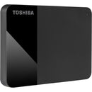Toshiba HDTP310XK3AA Canvio Ready 1 TB Portable Hard Drive - External - Black