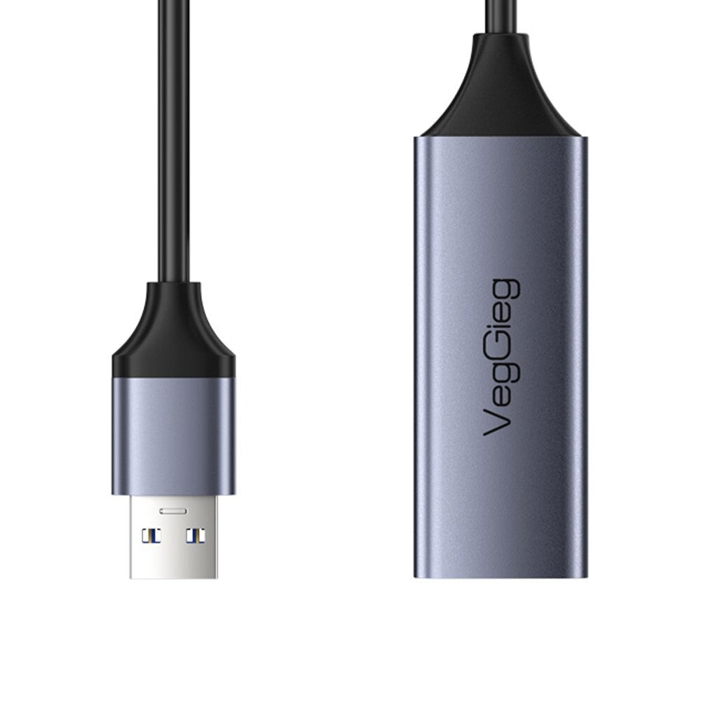 VegGieg V-K306 USB to Ethernet Adapter, Driver Free USB 3.0 to 100/1000 Gigabit