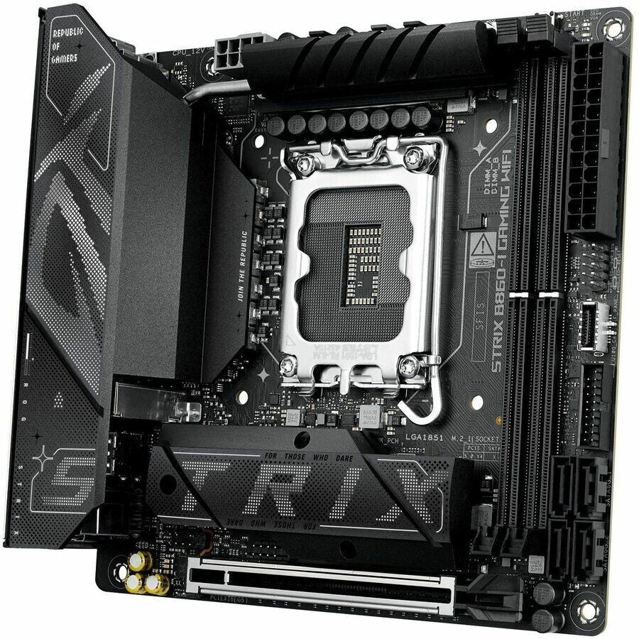 Asus ROG Strix B860-I GAMING WIFI Gaming Desktop Motherboard Intel B860 Chipset