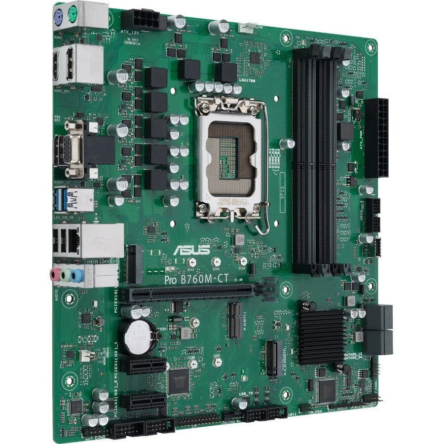 Asus PRO B760M-CT-CSM Industrial Motherboard Intel B760 Chipset Socket LGA-1700