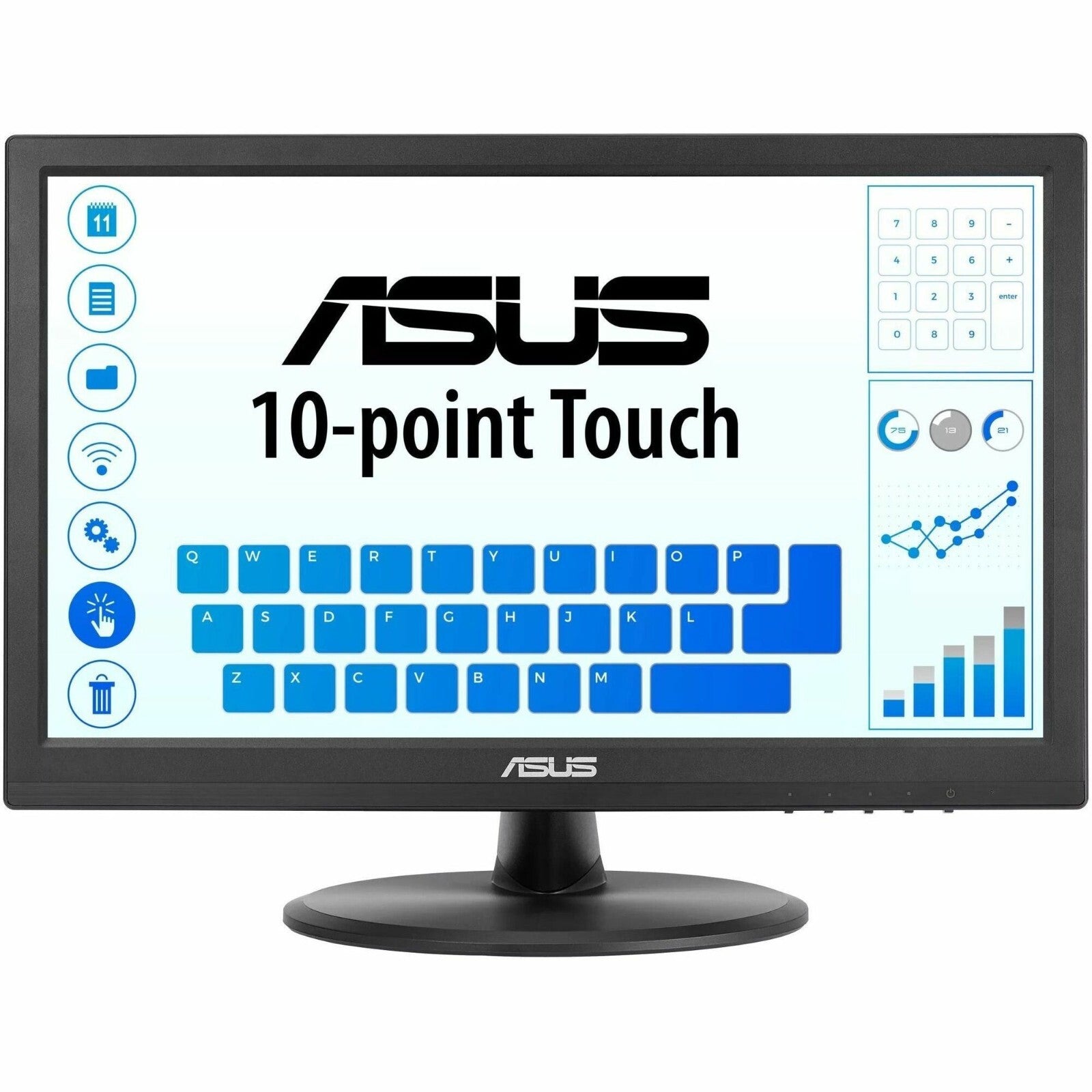 Asus VT169HE 16" Class LED Touchscreen Monitor - 16:9 - 1920 x 1080 - Full HD