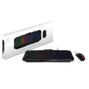 MSI FORGEGK100C GK100 Keyboard Mouse Combo 3 Color Light 7 Buttons Black LED RGB