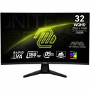 MSI MAG32CQ6F MAG 32CQ6F 32" WQHD Curved Monitor 16:9 2560x1440 400Nit HDI- DP