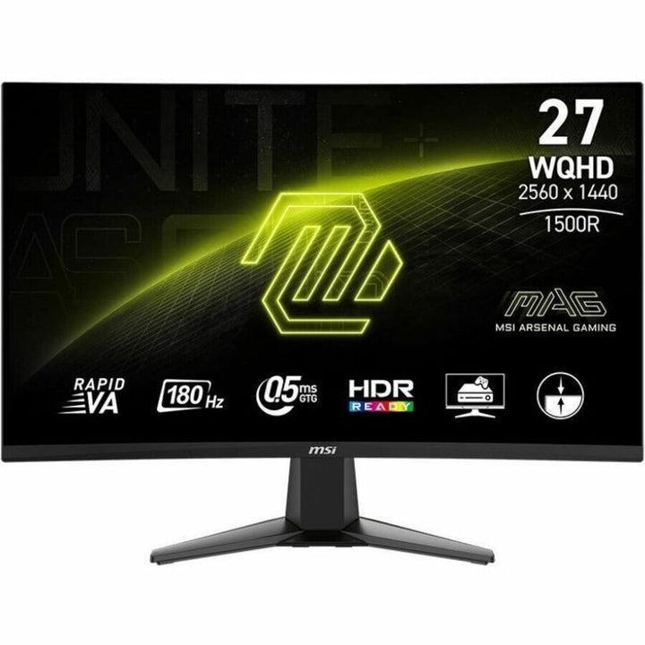 MSI MAG27CQ6F 27CQ6F 27" WQHD Curved Gaming Monitor 16:9 2560x1440 300Nt HDI- DP