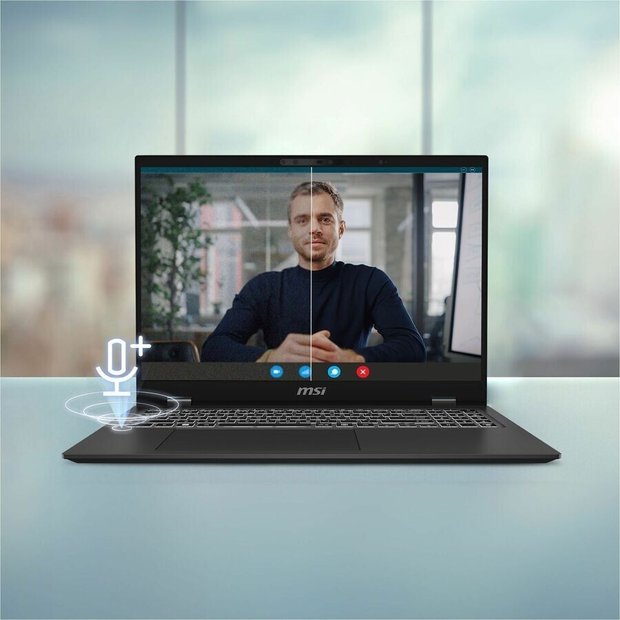 MSI PRE16EVO14020 Prestige AI EVO 16 in 4K OLED Ultrabook Laptop, Intel Core