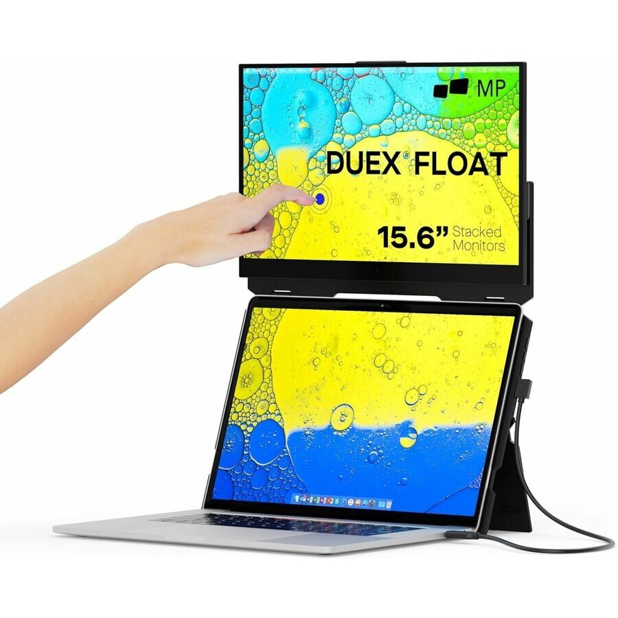 Mobile Pixels 101-1011P01 Duex Float 15.6" FDH IPS 1080p Touch Monitor USB HDI-