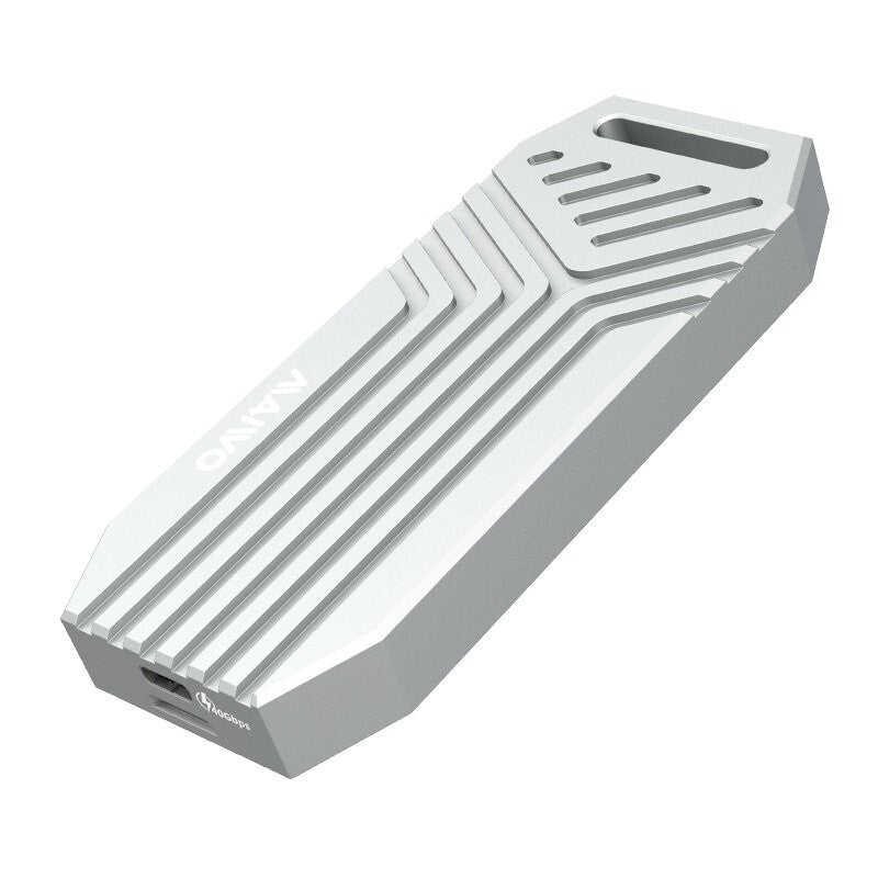 MAIWO K1695 SLIVER Tool Free USB4.0 40Gbps to NVMe SSD Enclosure