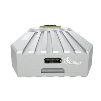 MAIWO K1695 SLIVER Tool Free USB4.0 40Gbps to NVMe SSD Enclosure