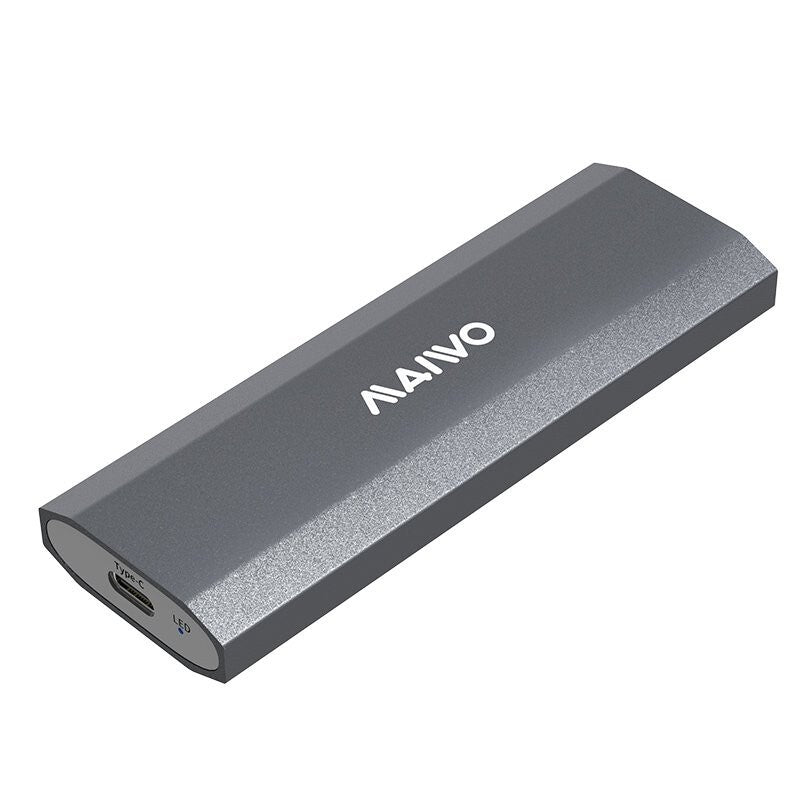 MAIWO K1690P Aluminum USB3.2 Type-C Tool free Enclosure for M.2 PCIe NVMe SSD