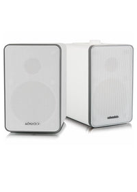 Microlab H21WHITE H21 Wireless Bluetooth Bookshelf Speaker System w/ Versatile