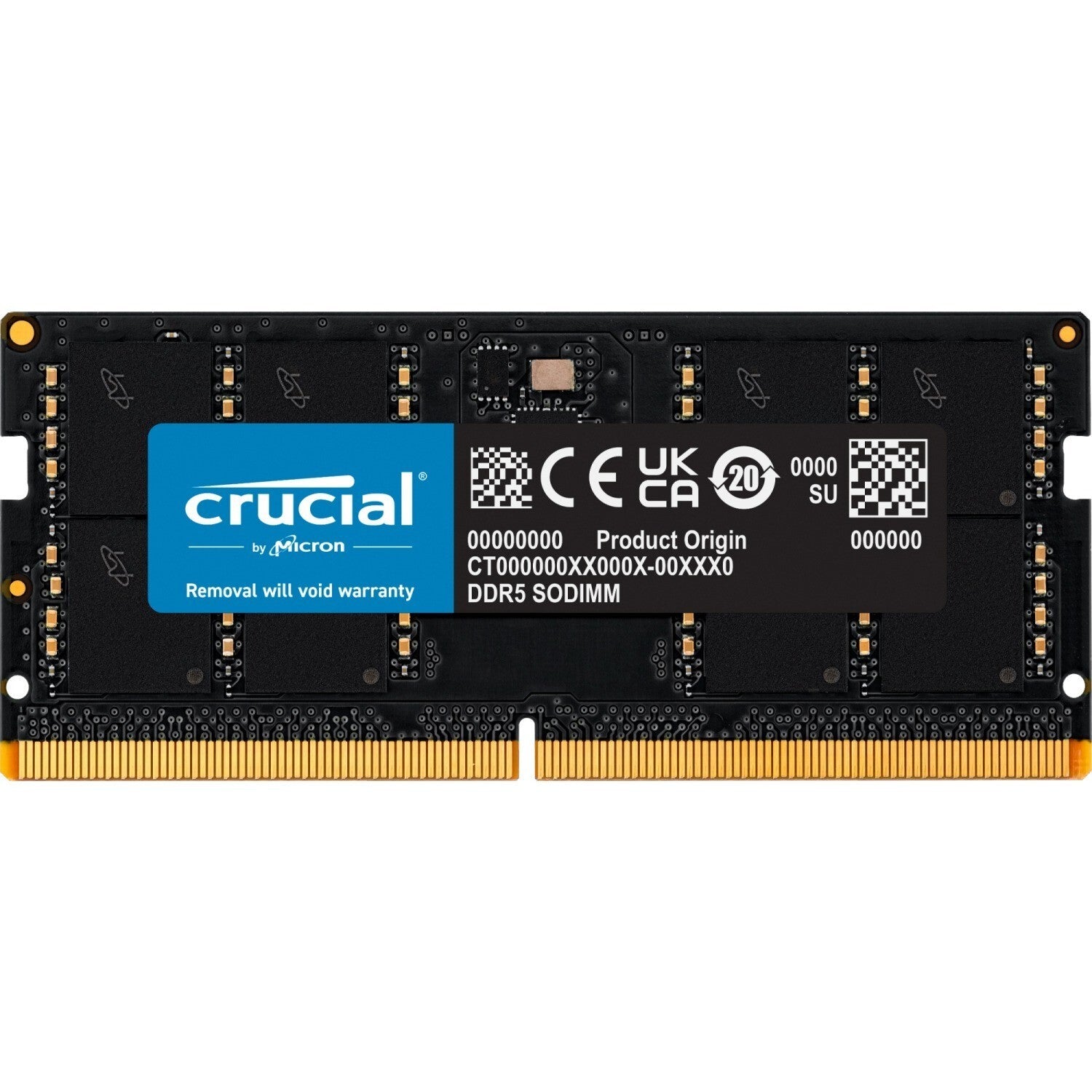 Crucial CT32G48C40S5 Micron 32GB DDR5 SDRAM Memory Module - Unbuffered - 262-pin