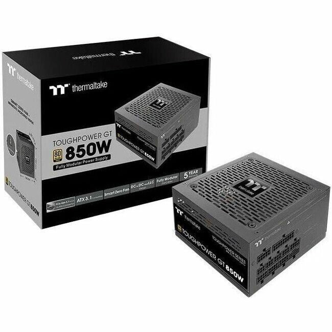 Thermaltake PS-TPT-0850FNFAGU-3 Toughpower GT 850W Power Supply - Black - ATX