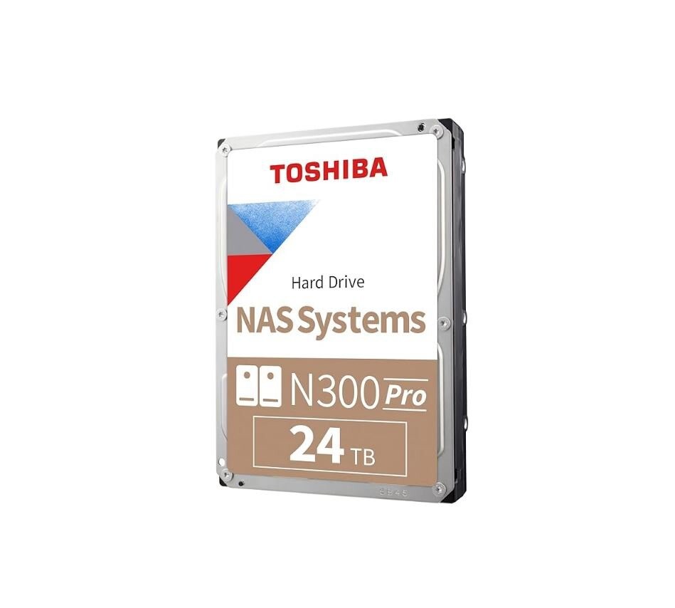 Toshiba HDWG82EXZSTB HDWG82EXZSTBU N300 PRO 24TB Large-Sized Business NAS 3.5-In